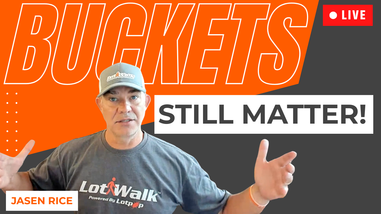 Buckets still matter in used car management - Jasen Rice Lotpop